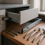 بررسی انواع و کاربردهای یراق‌آلات کابینت