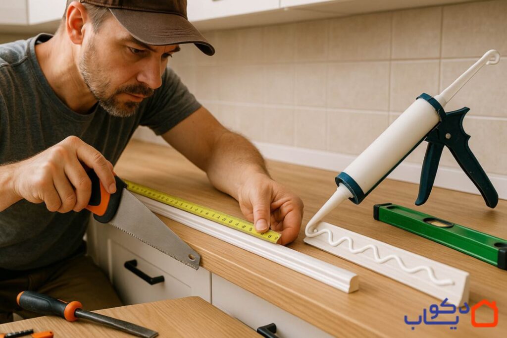 نکات مهم نصب قرنیز کابینت