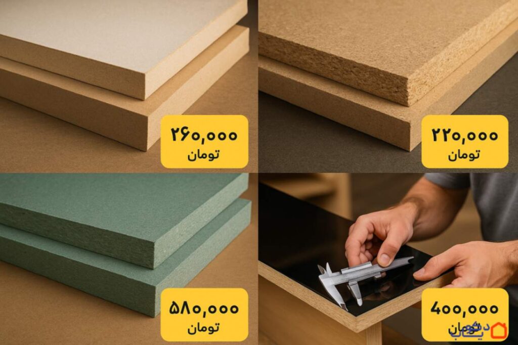 قیمت ورق ام‌دی‌اف سال 1404