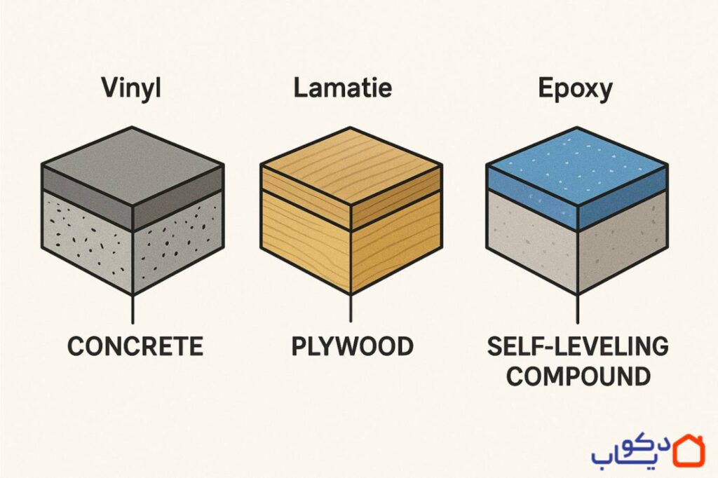شرایط زیر سازی نصب کفپوش