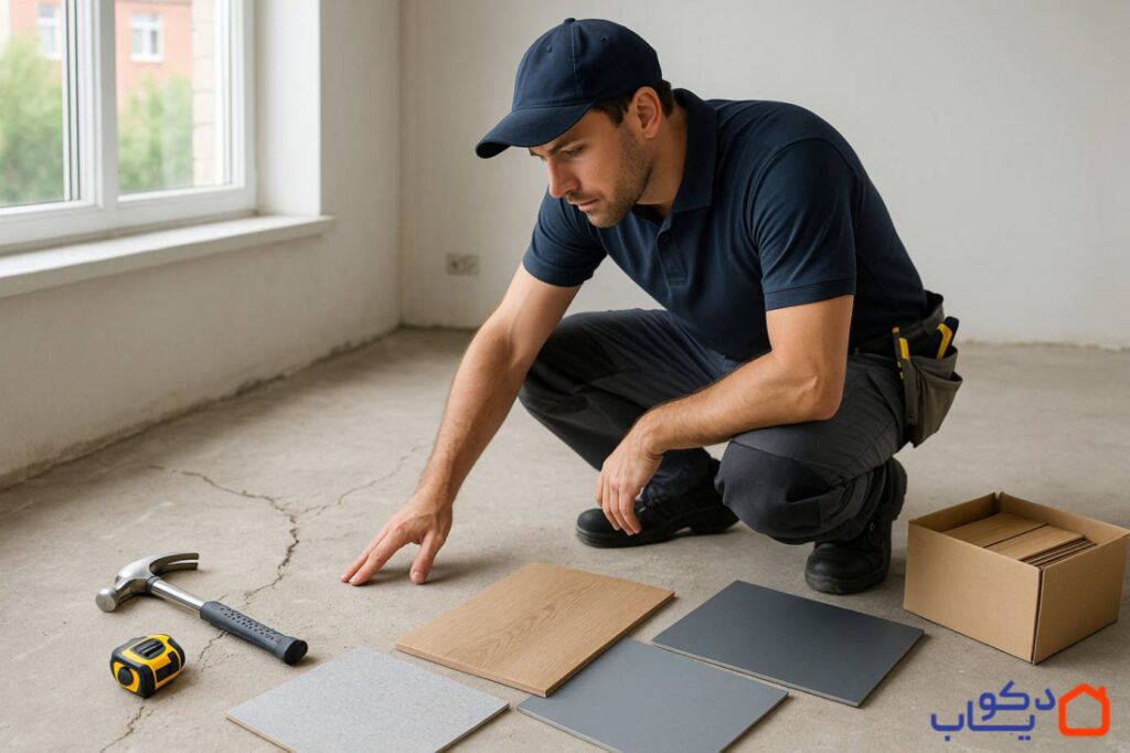 انتخاب کفپوش بر اساس شرایط اجرایی و نوع زیرسازی